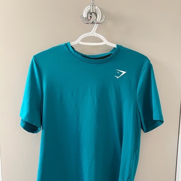 Men’s Gymshark Arrival regular fit  TShirt - Teal - Picture 1 of 2
